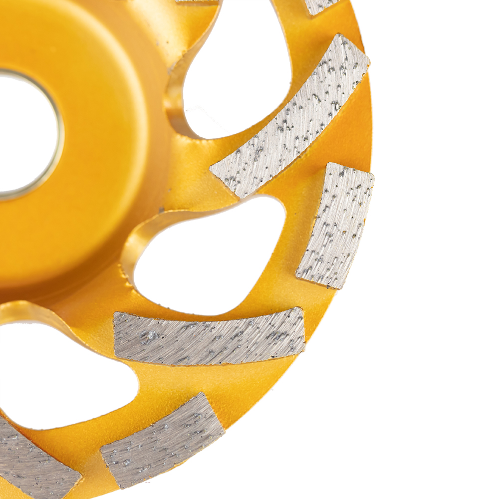 Disco de corte diamantado turbo segmentado polimento de roda de cimento 